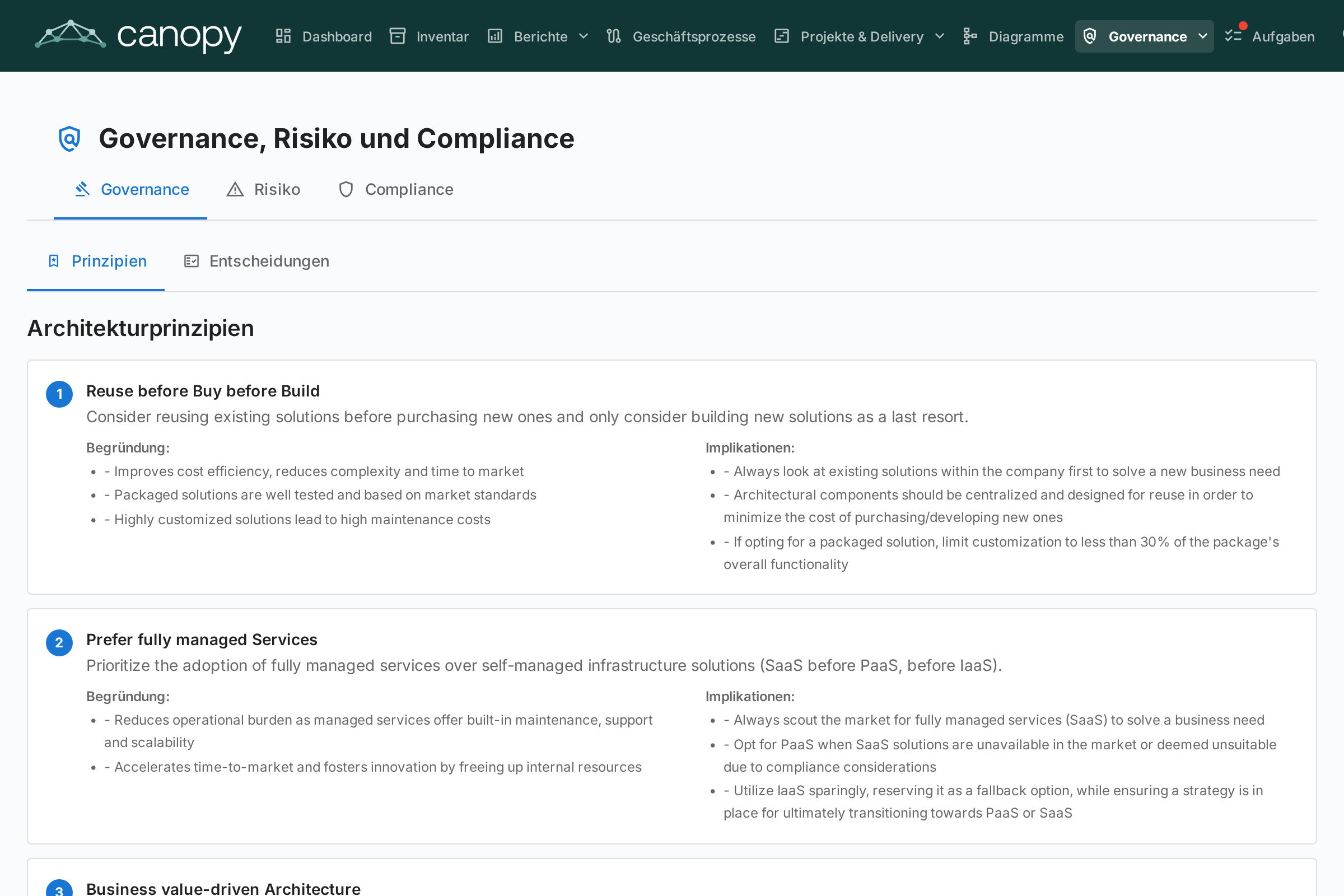 GRC — Governance-Reiter