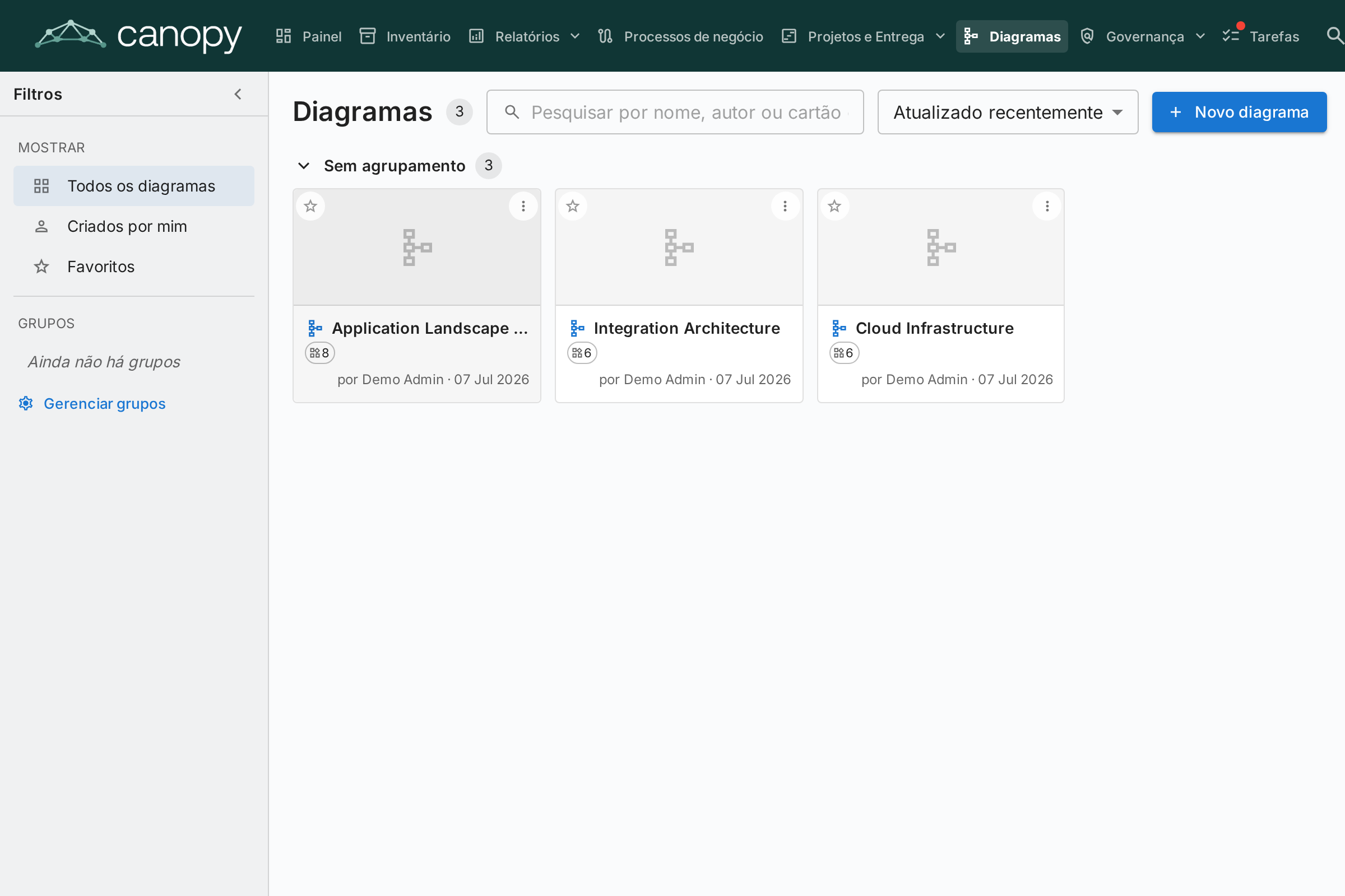Galeria de diagramas